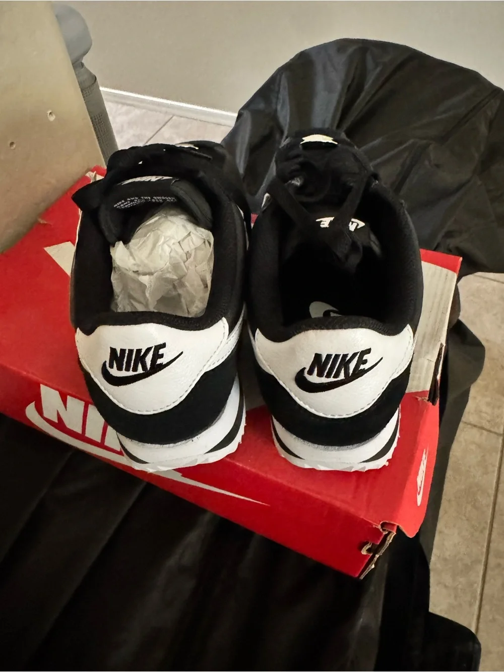 Nike Women’s Cortez – Black & White